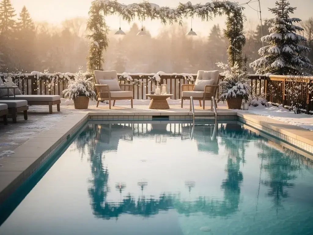 Professional Pool Winterization &amp; Closing services by Trevi Pools and Spas in Kelowna, British Columbia &mdash; licensed Swimming Pool Service provider