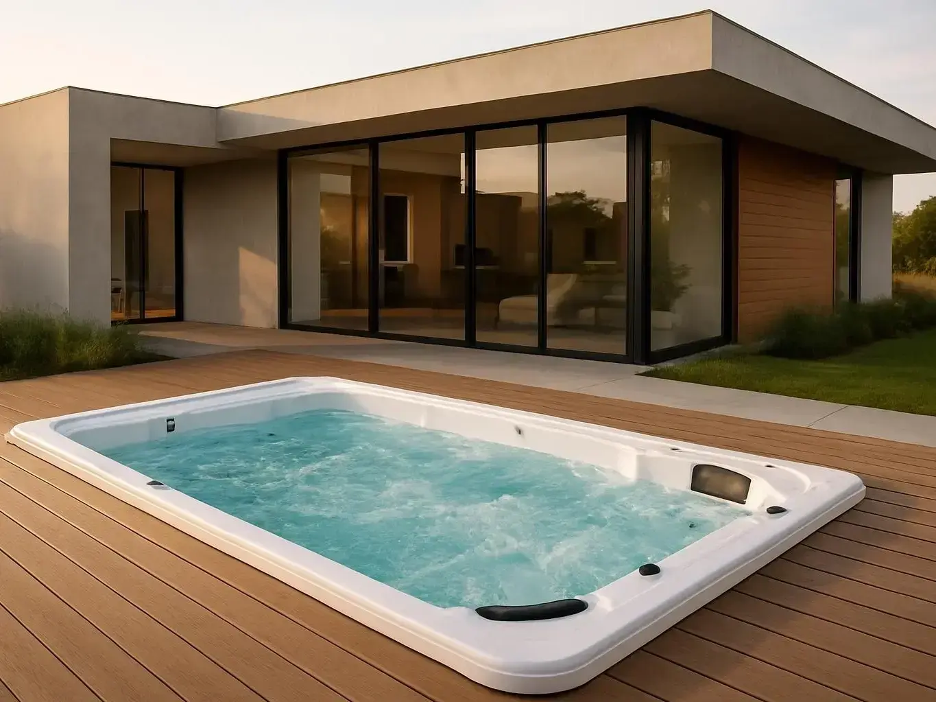 Professional Swim Spas & Endless Pools services by Trevi Pools and Spas in Kelowna, British Columbia &mdash; licensed Swimming Pool Service provider